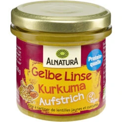 Bio Gelbe Linse Kurkuma Aufstrich 140G