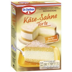 Dr. Oetker Backmischung Für Käse-Sahne Torte 385G