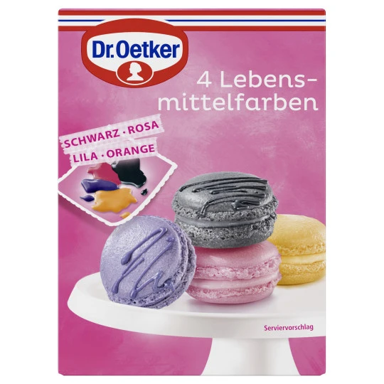 Dr. Oetker Lebensmittelfarben 4ST 80G